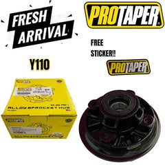 BLACK KILAT PROTAPER CLUTCH HUB SPROCKET HUB MANGKUK HUB KILAT HITAM WAVE125 EX5 DREAM RS150 LC135 5S Y110 -By Sea Courier Method 🚢📦