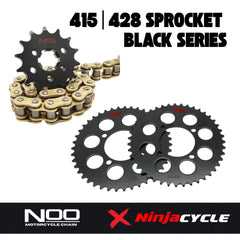 4lubang Noo sprocket 415 black lc135 rxz y15 y16 custom rim -By Sea Courier Method 🚢📦