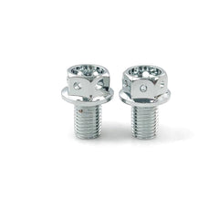 SIDE MIRROR SCREW CHROME M10 x 12MM FOR HONDA SYM KAWASAKI MOTORCYCLE CERMIN SISI SKRU NUT ALLOY BOLT WAVE DASH ALPHA -By Sea Courier Method 🚢📦