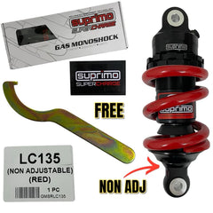 100% ORIGINAL SUPRIMO ADJUSTABLE MONOSHOCK LC135 V1 - V8 Y15 Y16 Y125Z FZ150 RS150 EGO SOFT HARD ABSORBER -By Sea Courier Method 🚢📦