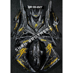 COVERSET Y16ZR HAYABUSA AIRBRUSH CUSTOM LIMITED -By Sea Courier Method 🚢📦