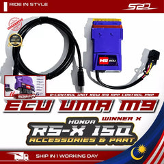 ECU M9 UMA RS150 RS-X 150 WINNER X Y15 Y16 NVX 155 AEROX NEW ( BUILT IN WIFI ) USB Cable PNP APP Control E-Control Unit -By Sea Courier Method 🚢📦