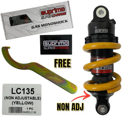 100% ORIGINAL SUPRIMO ADJUSTABLE MONOSHOCK LC135 V1 - V8 Y15 Y16 Y125Z FZ150 RS150 EGO SOFT HARD ABSORBER -By Sea Courier Method 🚢📦