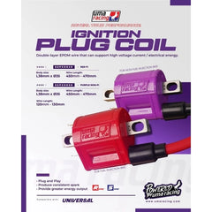 UMA RACING UNIVERSAL PLUG COIL ( FUEL INJECTOR / NON FI ) KOIL API BAWAH Y15 Y16 LC135 RS150 RSX EX5 DREAM LAGENDA SRL -By Sea Courier Method 🚢📦