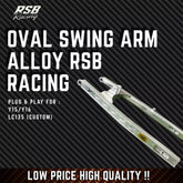 DHC- OVAL SWING ARM ALLOY LIMITED EDITION BY RSB RACING PNP Y15/Y16/LC135 CUSTOM - MOTORCYCLE FITTINGS Automotive Heavy Duty -By Sea Courier Method 🚢📦