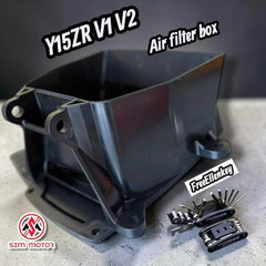 DHC- YAMAHA Y15ZR AIR CAP KOTAK ANGIN FILTER AIR FILTER BOX YSUKU Y15 Air Filter Holder Box Y15/Y16 Motorcycle -By Sea Courier Method 🚢📦