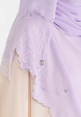 Jelita Lace Crystal Shawl