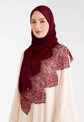 Jelita Lace Crystal Shawl