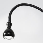 JANSJÖ LED USB lamp, black, 38 cm
