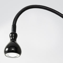 JANSJÖ LED USB lamp, black, 38 cm
