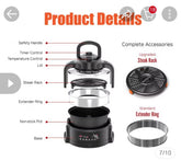 Giselle Air Fryer - By Sea Courier Delivery. Special 3 monthly installment payments available for all GISELLE products.