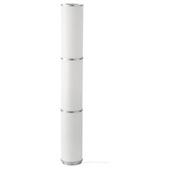 VIDJA Floor lamp, white, 138 cm