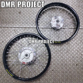 ALLOY RIM W125/W100R (DISC) 1.40X17 COMPLATE SET AIK SIA/STRONGER CHARTER HUB CHROME RIM ALLOY WAVE 125 -By Sea Courier Method 🚢📦