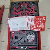 RACING BOY RCB RACING FOOTREST Y15 LC135 4S/5S RS150 COMPLETE SET DEPAN BELAKANG -By Sea Courier Method 🚢📦