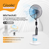 Giselle MistCooling Stand Fan - By Sea Courier Delivery. Special 3 monthly installment payments available for all GISELLE products.