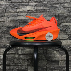 Orange Size/43 Nike Air Zoom Alphafly Next Volt Shoes/Men Women Running Shoes -By Sea Courier Method🚢