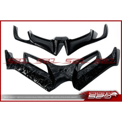 Front Winglet Y16ZR R15 KAWASAKI NINJA 250 300 Forged Carbon Fiber Fairing Aerodynamic Lower Cover Depan Spoiler Wingkit -By Sea Courier Method 🚢📦
