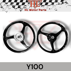 SPORT RIM YAMAHA Y100 / HONDA GBO & WAVE125 18 KAKI -By Sea Courier Method 🚢📦