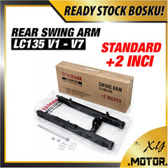 DHC- LC135 4S 135LC LC 135 V1 V2 V3 V4 V5 V6 V7 STD + 2 INCH REAR SWING ARM FORK BELAKANG + CHAIN ADJUSTER BUSH SHAFT SAB NUT -By Sea Courier Method 🚢📦