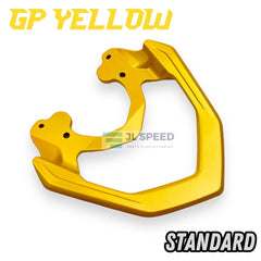 SPOILER BAR Y16 / Y16ZR HANDLE SEAT L BAR PEMEGANG CARRIER SEAT L-BAR CARBON FIBER FLAT BLACK MATTE SILVER BLUE YELLOW -By Sea Courier Method 🚢📦