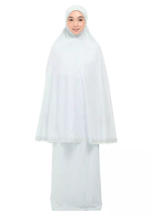 Siti Khadijah Telekung Broderie Aura in Mercury