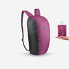 Travel 100 10L foldable pocket backpack - Purple