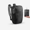 Travel 20L foldable and waterproof pocket backpack - Black