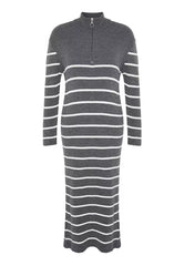 Striped Sweater Dress