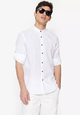 Slim Fit Collared Shirt