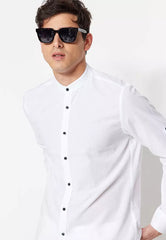 Slim Fit Collared Shirt