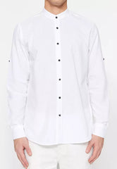 Slim Fit Collared Shirt