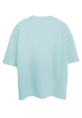 Mint Men's Basic Oversize/Wide Cut Crew Neck Short Sleeves Textured T-shirt