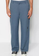 Limited Edition Anthracite Men's Premium Loose Fit Trousers.