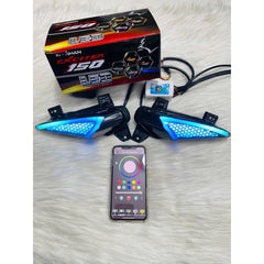 Xinhan audi i8 light set with color changing app and EXCITER 150 mounting effect (1 set) -By Sea Courier Method 🚢📦