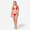 Women’s sliding triangle swimsuit top mae red