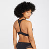 WOMEN'S SWIMSUIT TOP WITH ADJUSTABLE BACK ISA BLACK