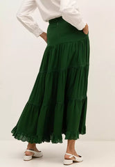 FSC Rayon Tiered Frill Skirt