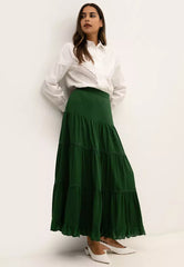 FSC Rayon Tiered Frill Skirt