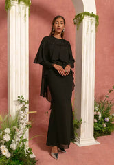 RECYCLED CHIFFON FLARE KURUNG MODERN