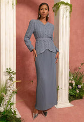 RECYCLED CHIFFON ZELIE KURUNG SET