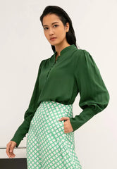 FSC Rayon Buttoned Up Top