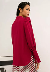 FSC Rayon Buttoned Up Top