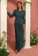 RECYCLED CHIFFON ZELIE KURUNG SET