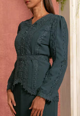 RECYCLED CHIFFON ZELIE KURUNG SET