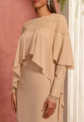 RECYCLED CHIFFON FLARE KURUNG MODERN