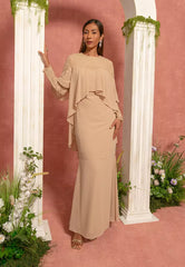 RECYCLED CHIFFON FLARE KURUNG MODERN