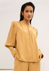 FSC Rayon Buttoned Up Top