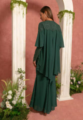 RECYCLED CHIFFON FLARE KURUNG MODERN