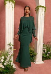 RECYCLED CHIFFON FLARE KURUNG MODERN