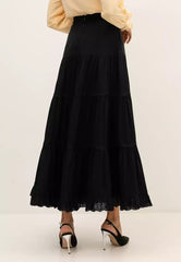 FSC Rayon Tiered Frill Skirt